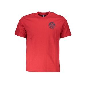 North Sails Rosso Cotton Men Men's T-Shirt